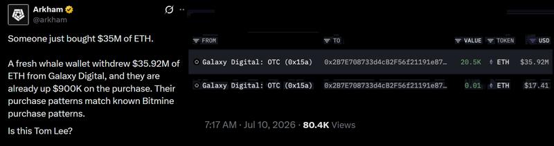 BitMine ETH withdrawal