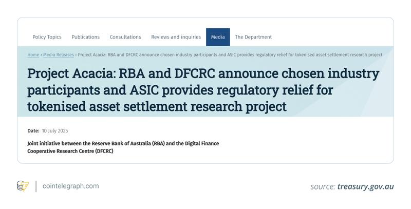 Digital finance infrastructure