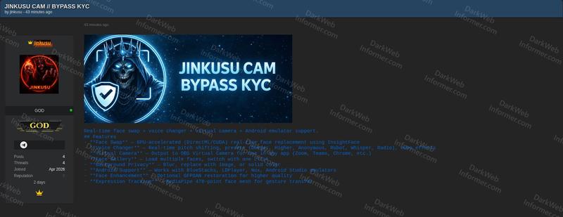 Dark Web Informer post