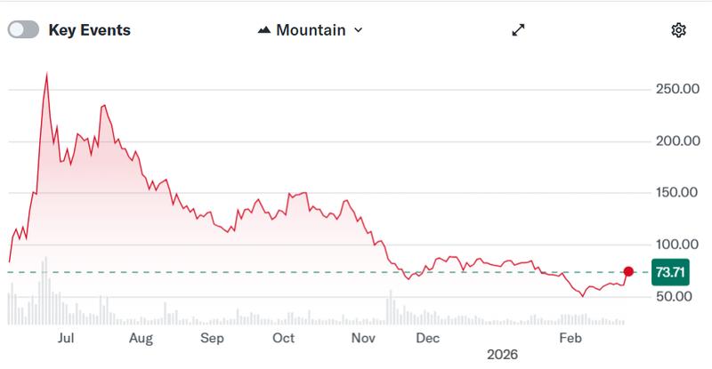 Circle stock's post-IPO performance