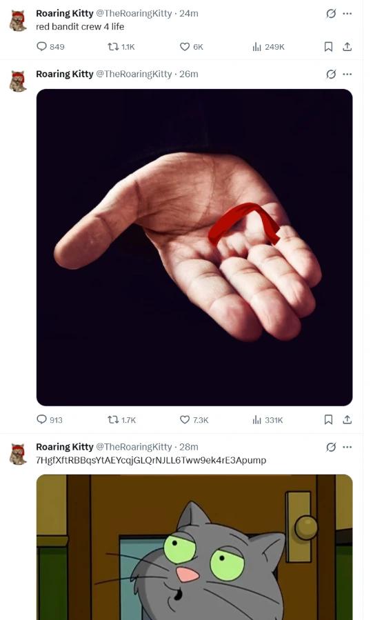 Now-deleted X post on RNK token