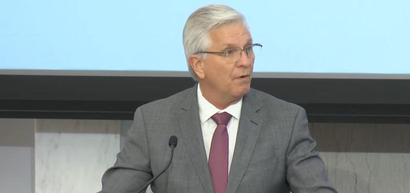 Waller speaking at a Federal Reserve conference on payments