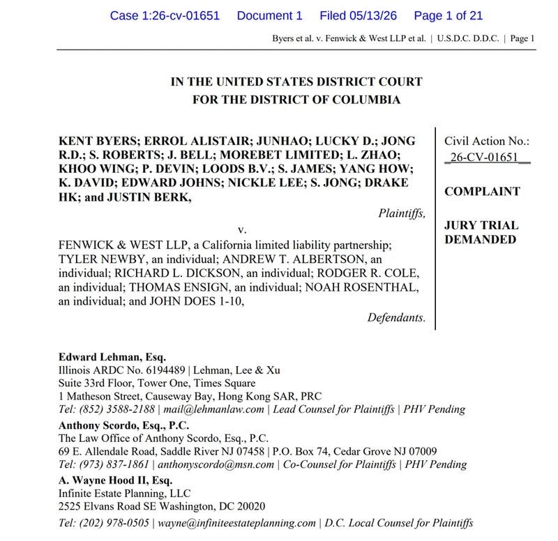 FTX victims lawsuit