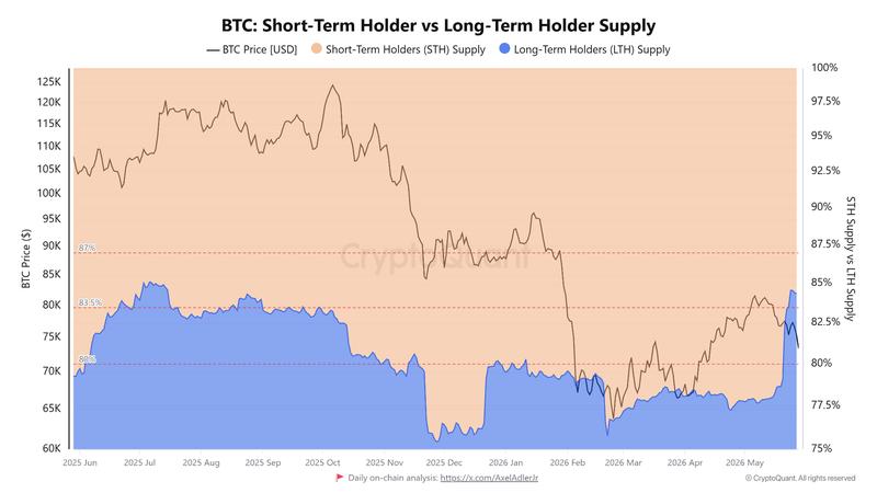 BTC long-term holder supply