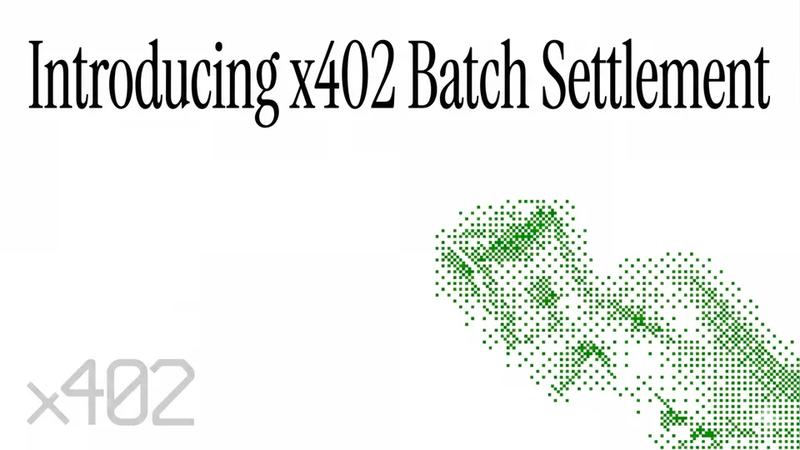 Coinbase x402 batch settlement diagram