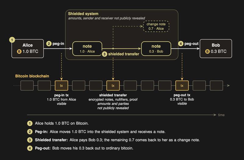 Shielded transfer diagram