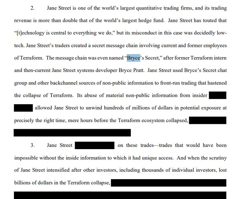 Terraform Labs court filing