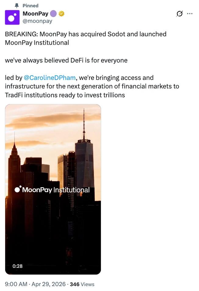 MoonPay institutional services diagram