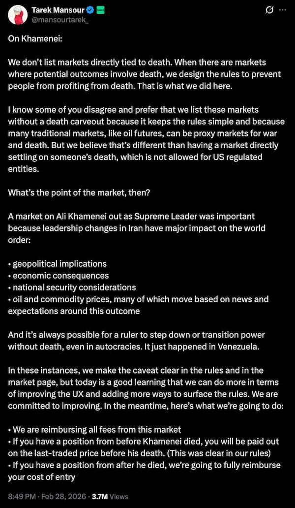 Court, Kalshi, Prediction Markets