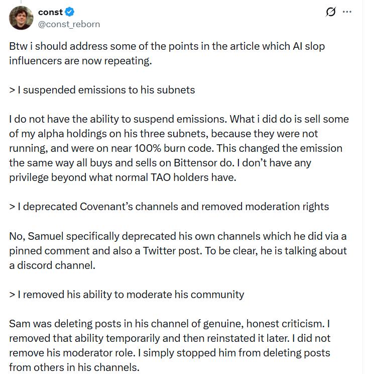 Response from Jacob Steeves