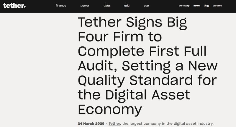 Tether's Big Four Announcement on Tuesday