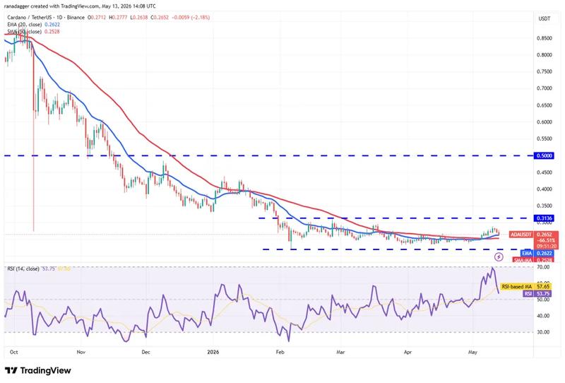 ADA/USDT daily chart