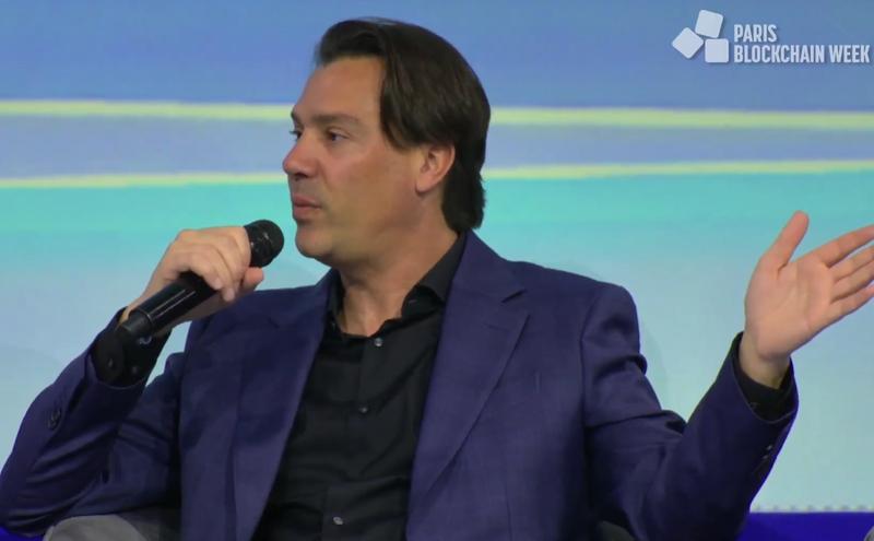 Yoni Assia, CEO of eToro, speaking at Paris Blockchain Week in 2026