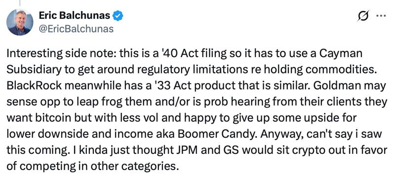 Goldman Sachs, Banks, Ethereum, Gold, Solana, MicroStrategy