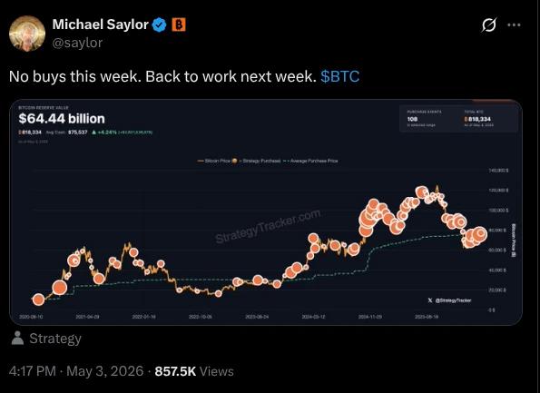Michael Saylor X post