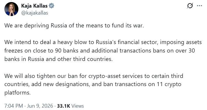 Kaja Kallas statement