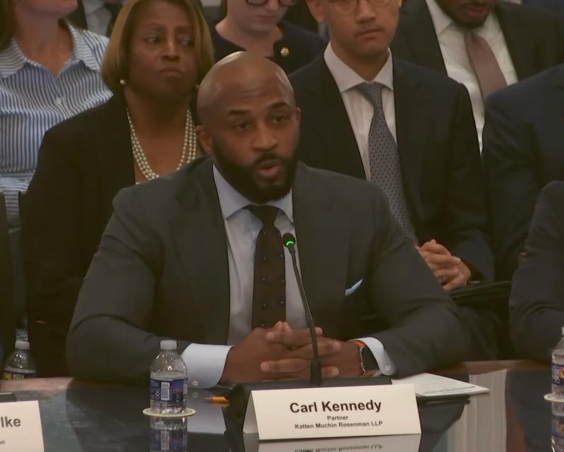 Carl Kennedy at Tuesday hearing