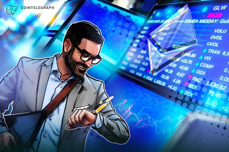 Ethereum trading illustration
